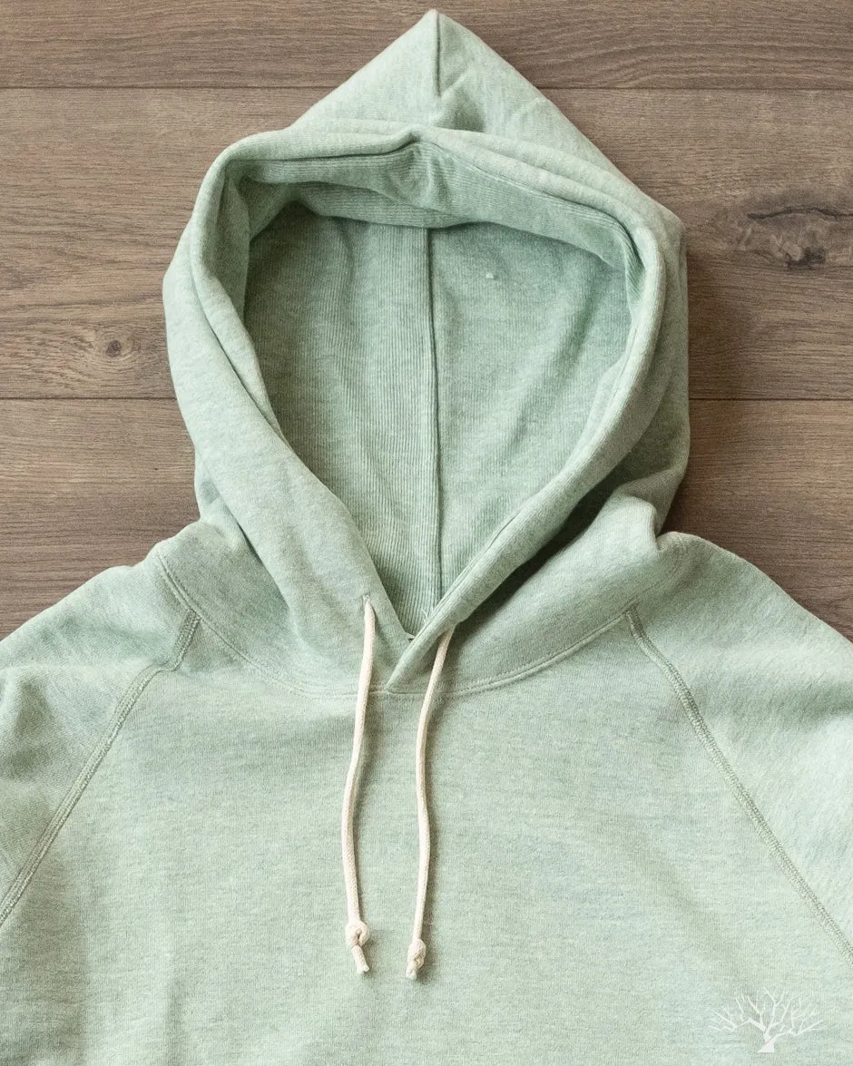 88/12 Heather Four Needle Hoodie (Lot 270) - Green