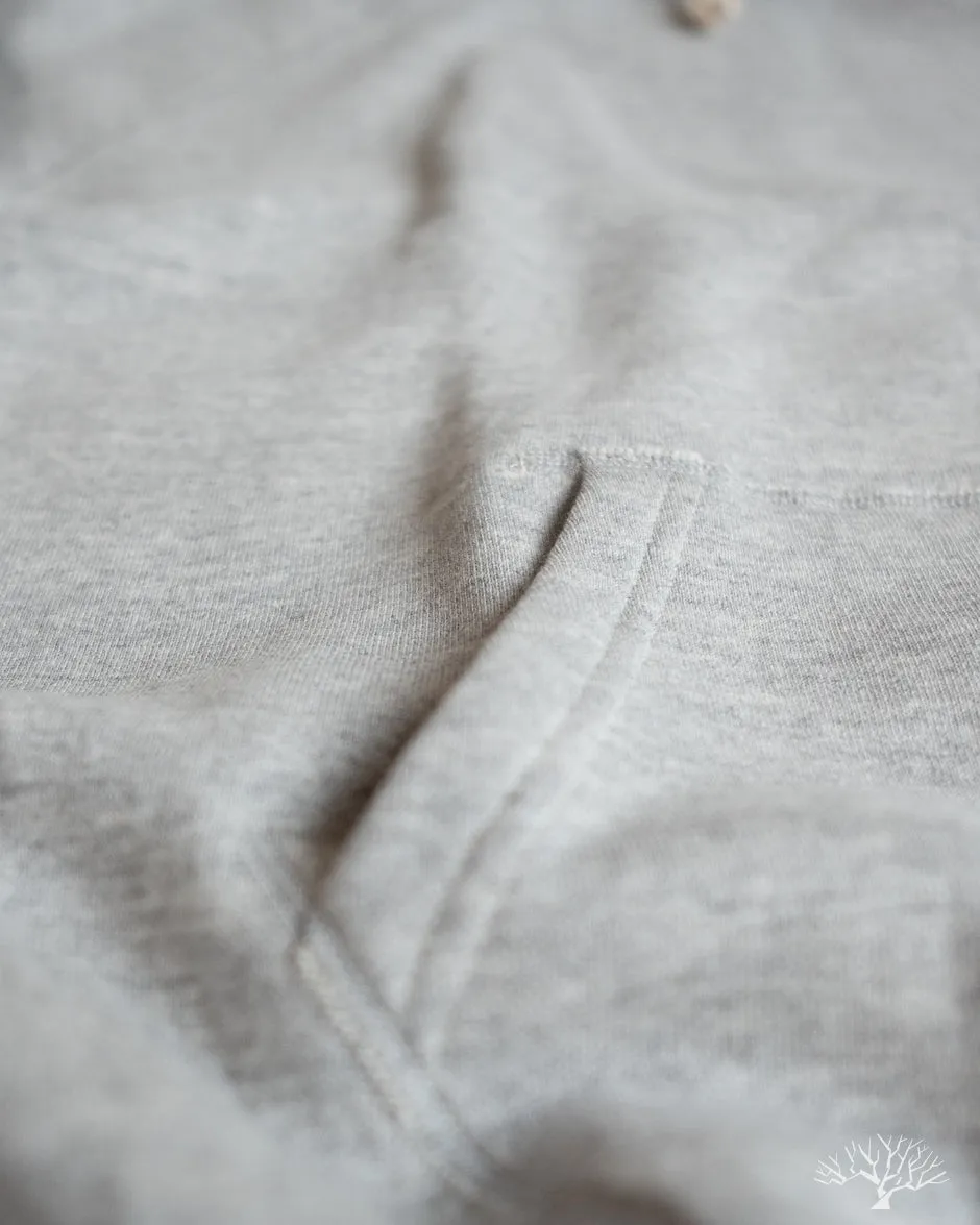 88/12 Heather Four Needle Hoodie (Lot 270) - Grey