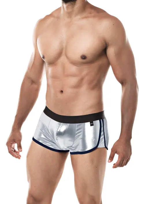 ATHLETIC TRUNK SILVER - PROVOCATIVE - by CUT4MEN