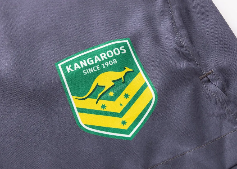 AUSTRALIAN KANGAROOS 2025 NRL GYM SHORTS