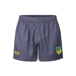 AUSTRALIAN KANGAROOS 2025 NRL GYM SHORTS