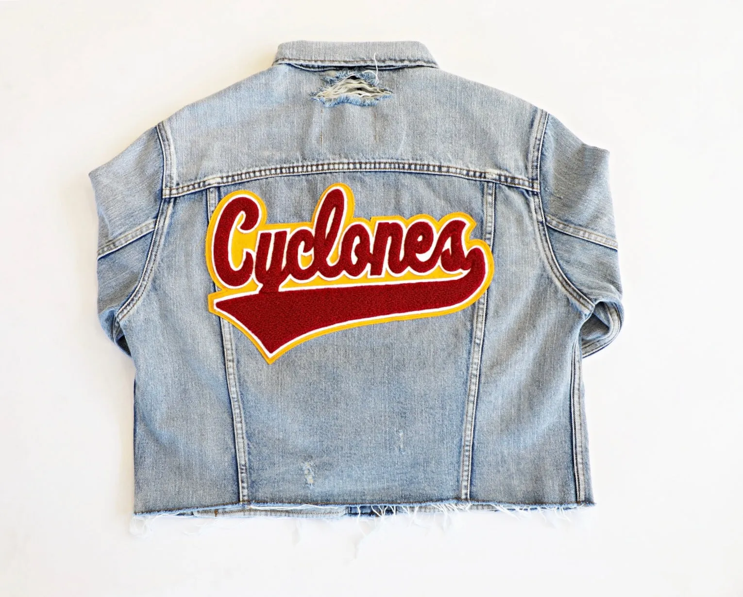 BG - Cyclone Denim Varsity Letter Jacket