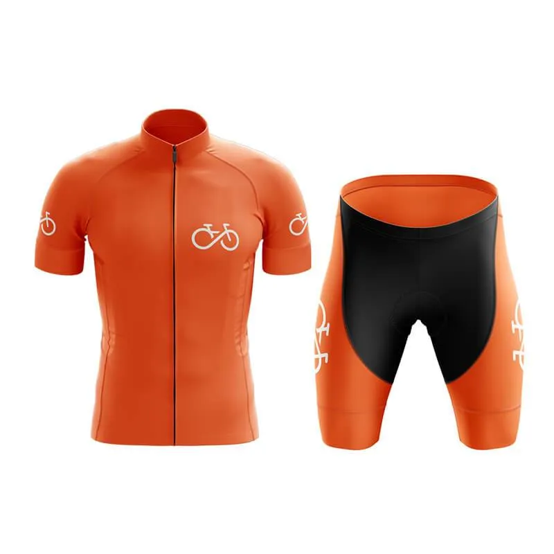 Bike Forever 2.0 Club Cycling Kit (Orange)