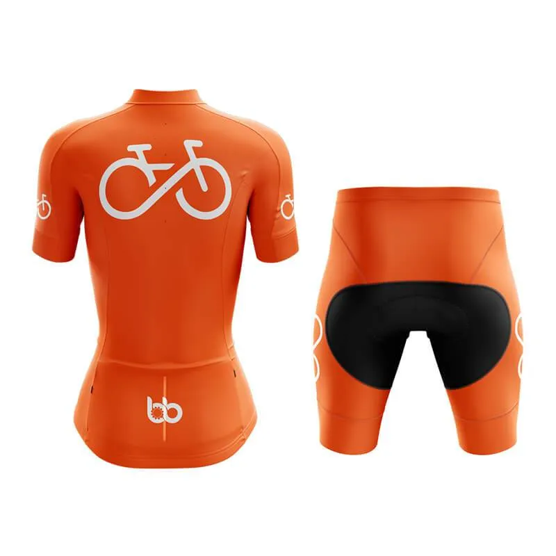 Bike Forever 2.0 Club Cycling Kit (Orange)