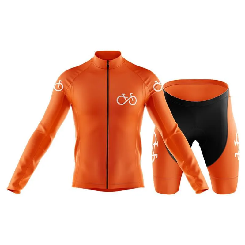 Bike Forever 2.0 Club Cycling Kit (Orange)