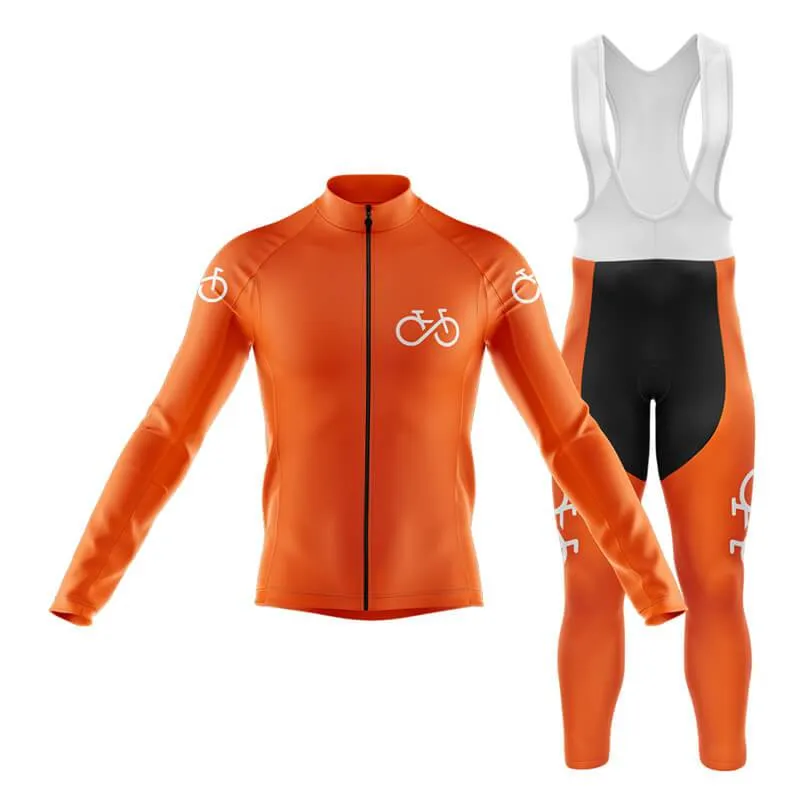 Bike Forever 2.0 Club Cycling Kit (Orange)