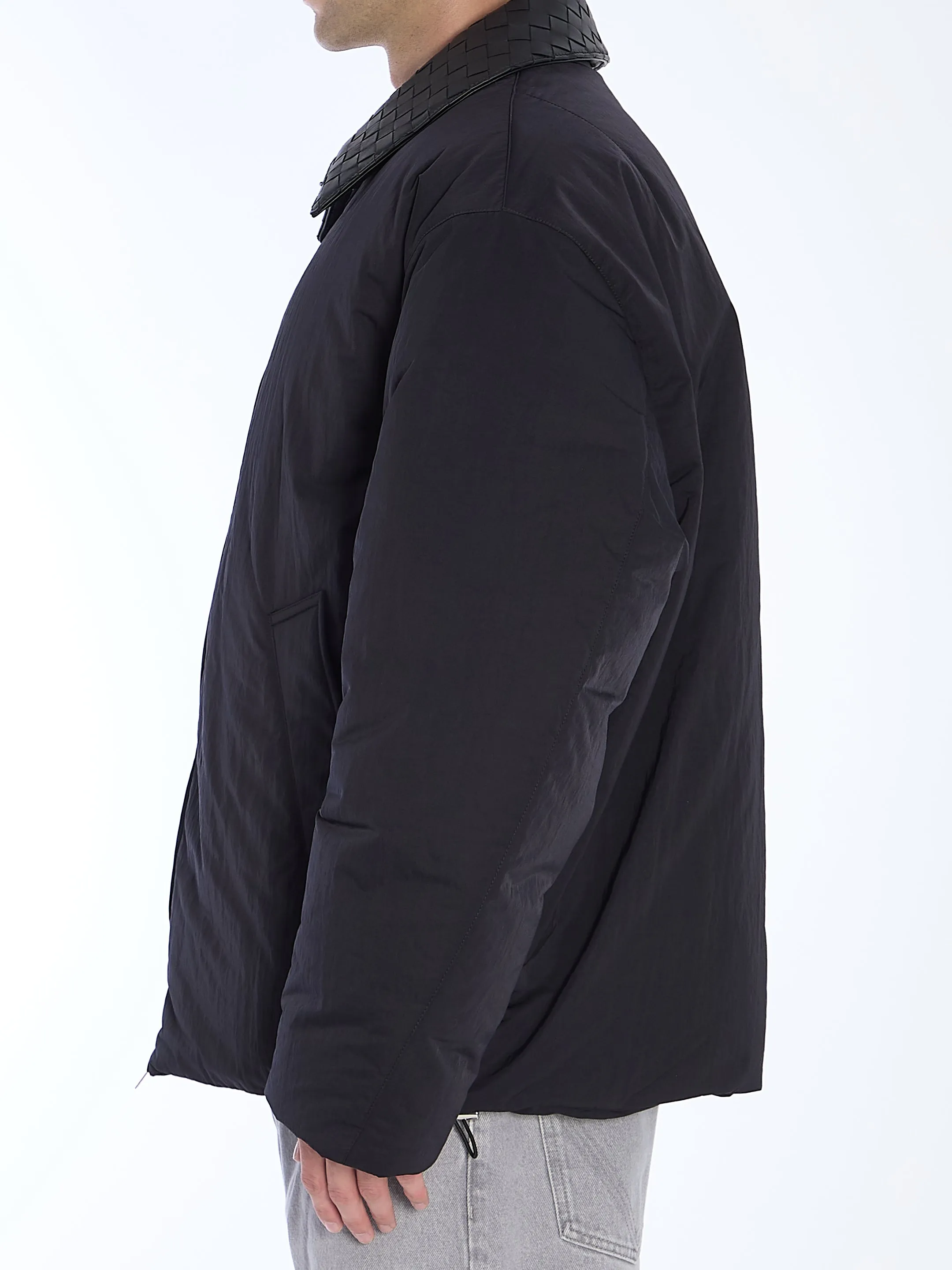 Bottega Veneta Techn Nylon Puffer Coat