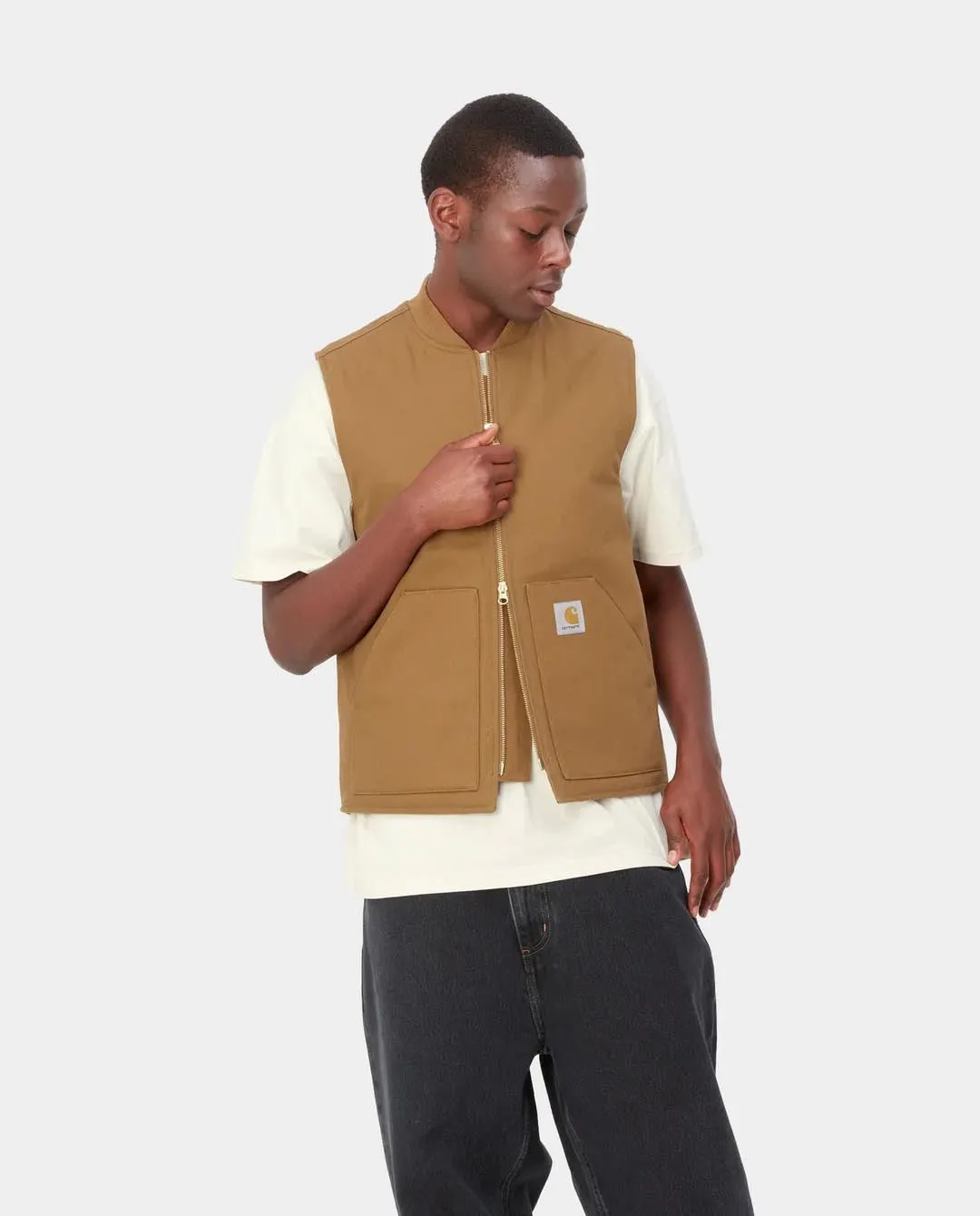 Carhartt WIP - Classic Vest - Hamilton Brown Rigid