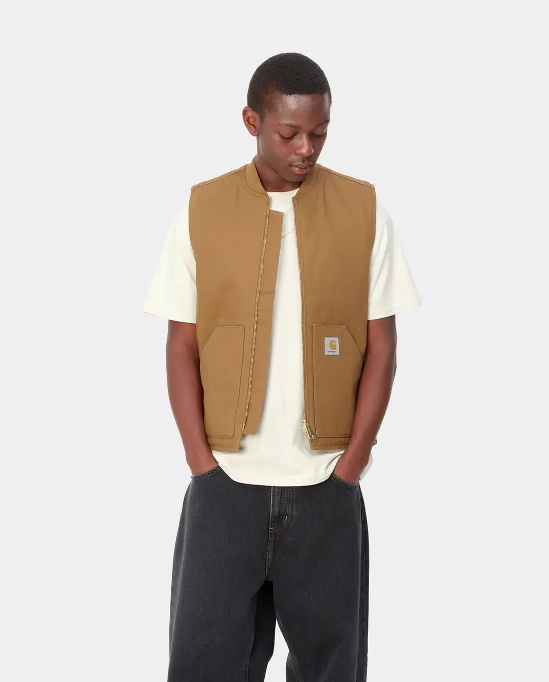 Carhartt WIP - Classic Vest - Hamilton Brown Rigid