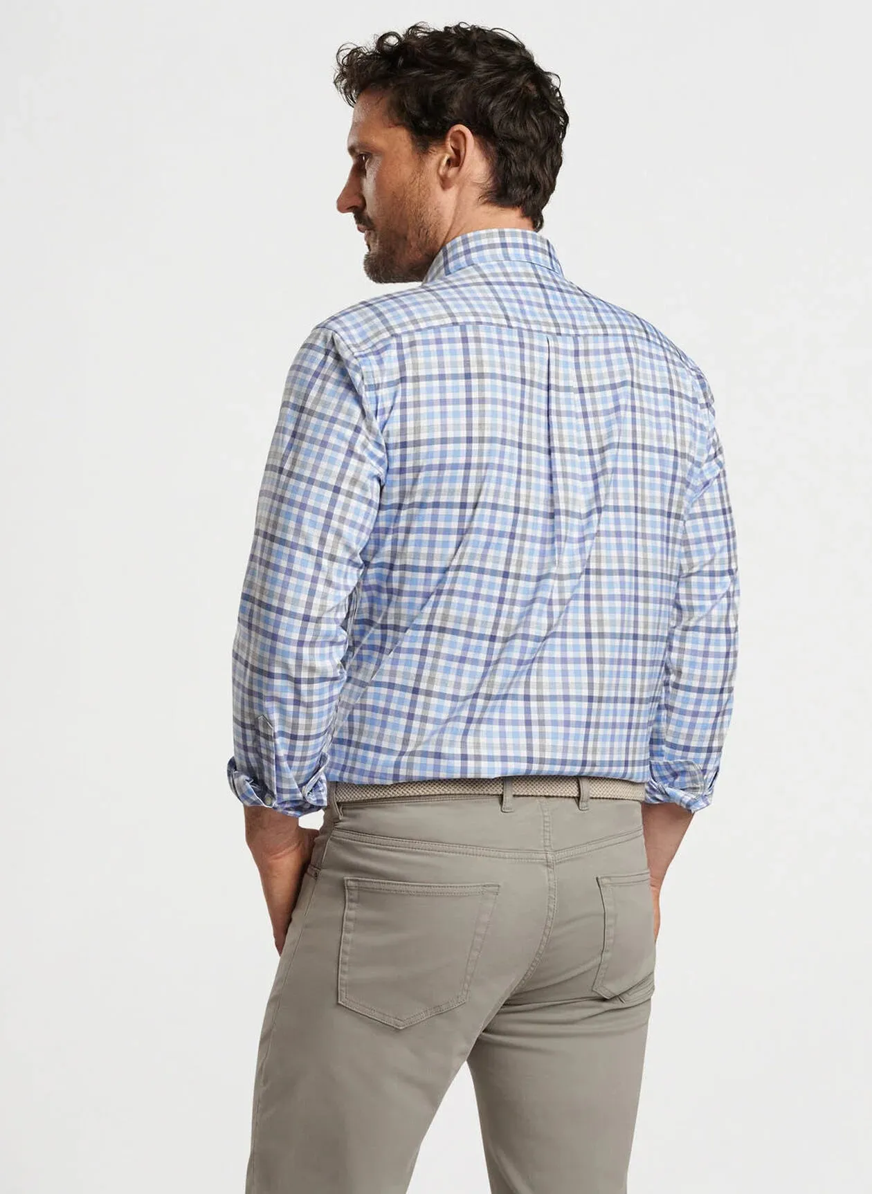 Chambly Crown Lite Cotton-Stretch Sport Shirt