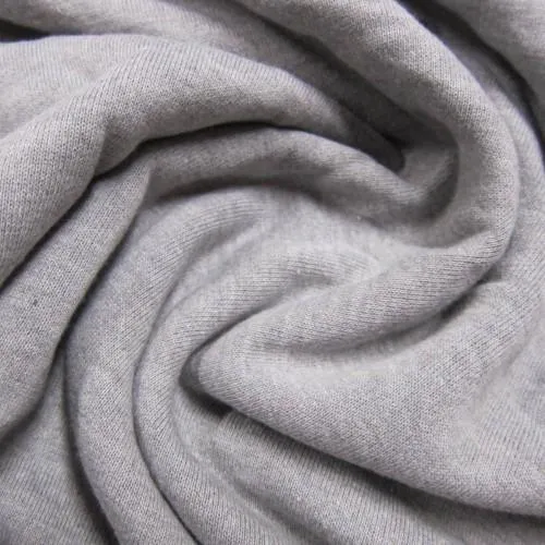 Charcoal Bamboo Fleece Fabric - 340 GSM, $12.97/yd, 15 Yards