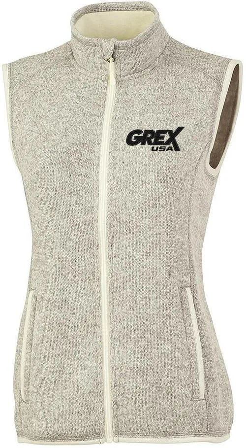 Charles River Ladies Pacific Heathered Vest