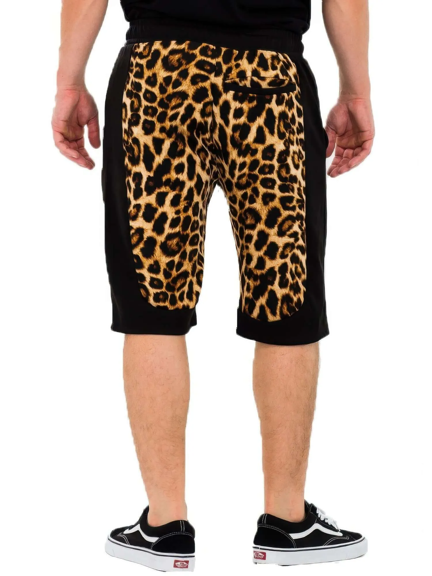 Cheetah Contrast Shorts