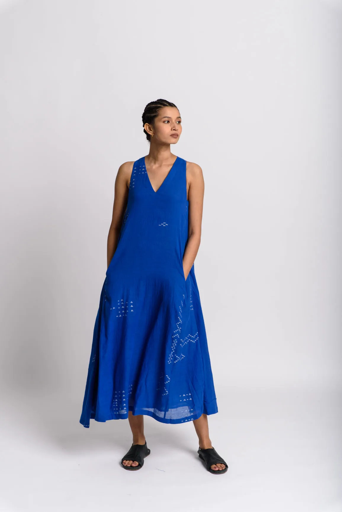 Cobalt holiday dress