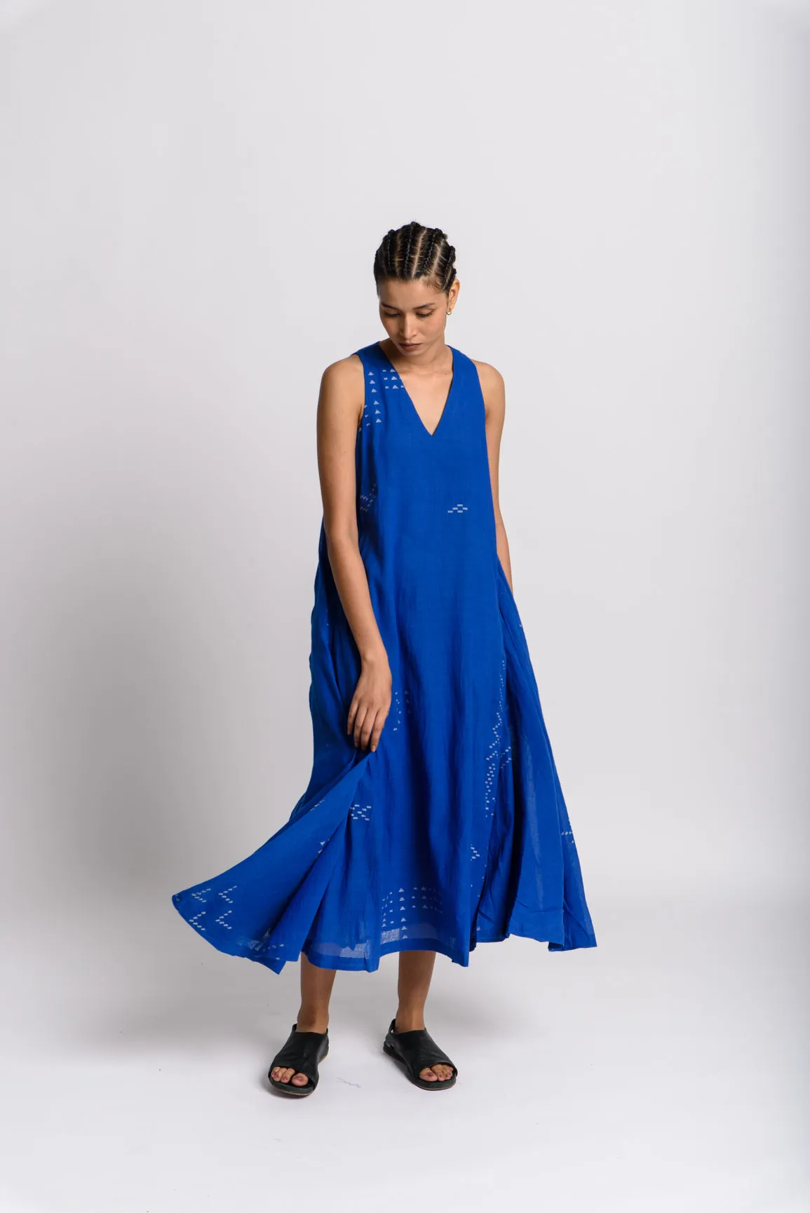 Cobalt holiday dress