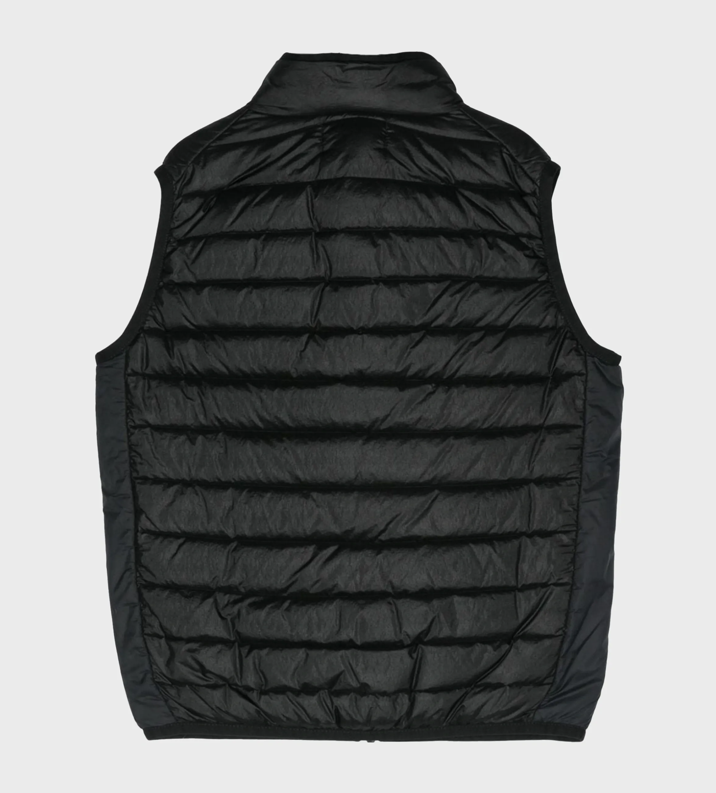 Compass Motif Gilet Black