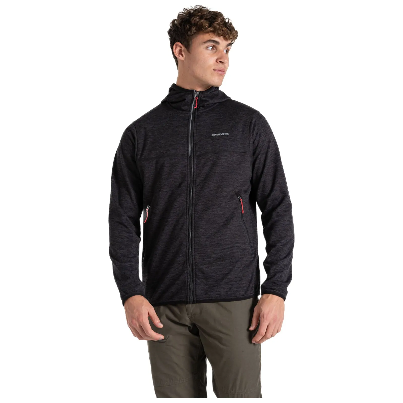 Craghoppers Mens Travos Hooded Fleece Jacket