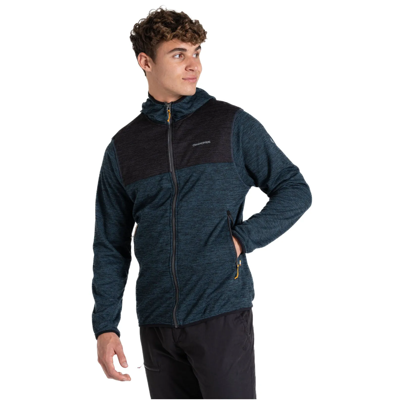 Craghoppers Mens Travos Hooded Fleece Jacket