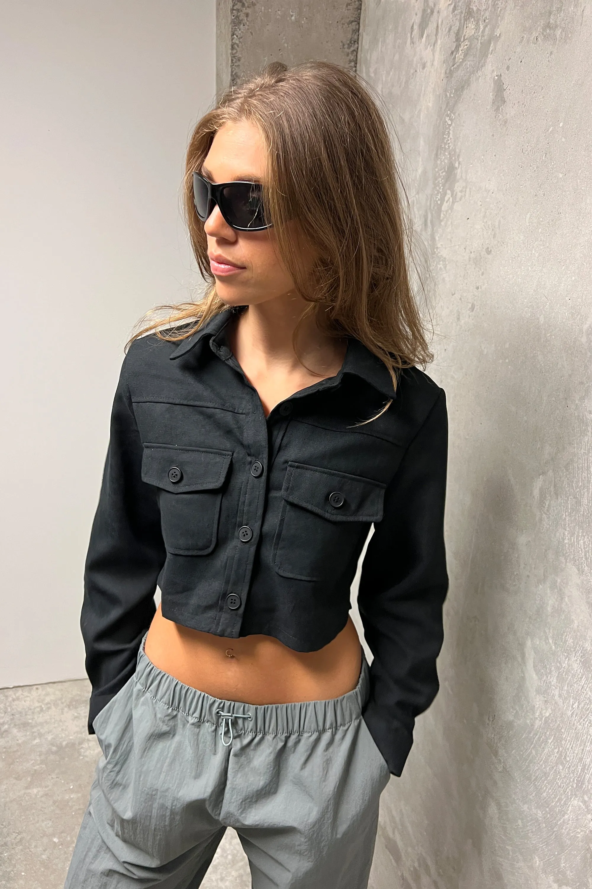 CROPPED SHIRT