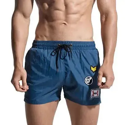 DESMIIT Men's Swim Shorts Loose Casual Workwear Style