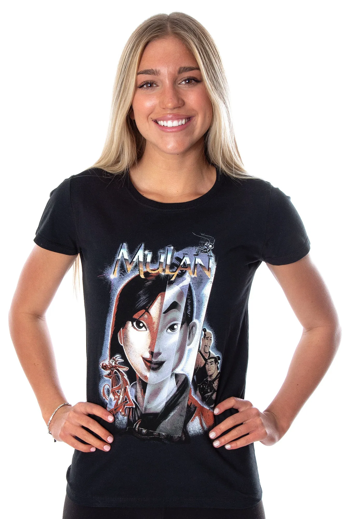 Disney Junior's Mulan Noble Heroine Split Face T-Shirt