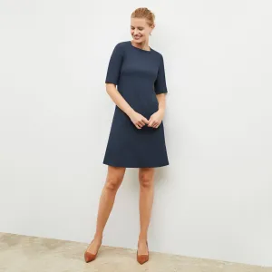 Emily Dress - Recycled WonderTex :: Midnight