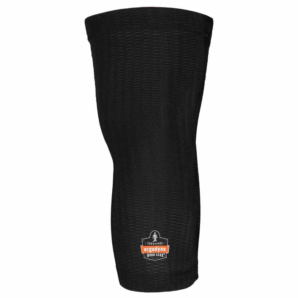 Ergodyne 18526 525 M/L Black Lightweight Knee Sleeves Pair