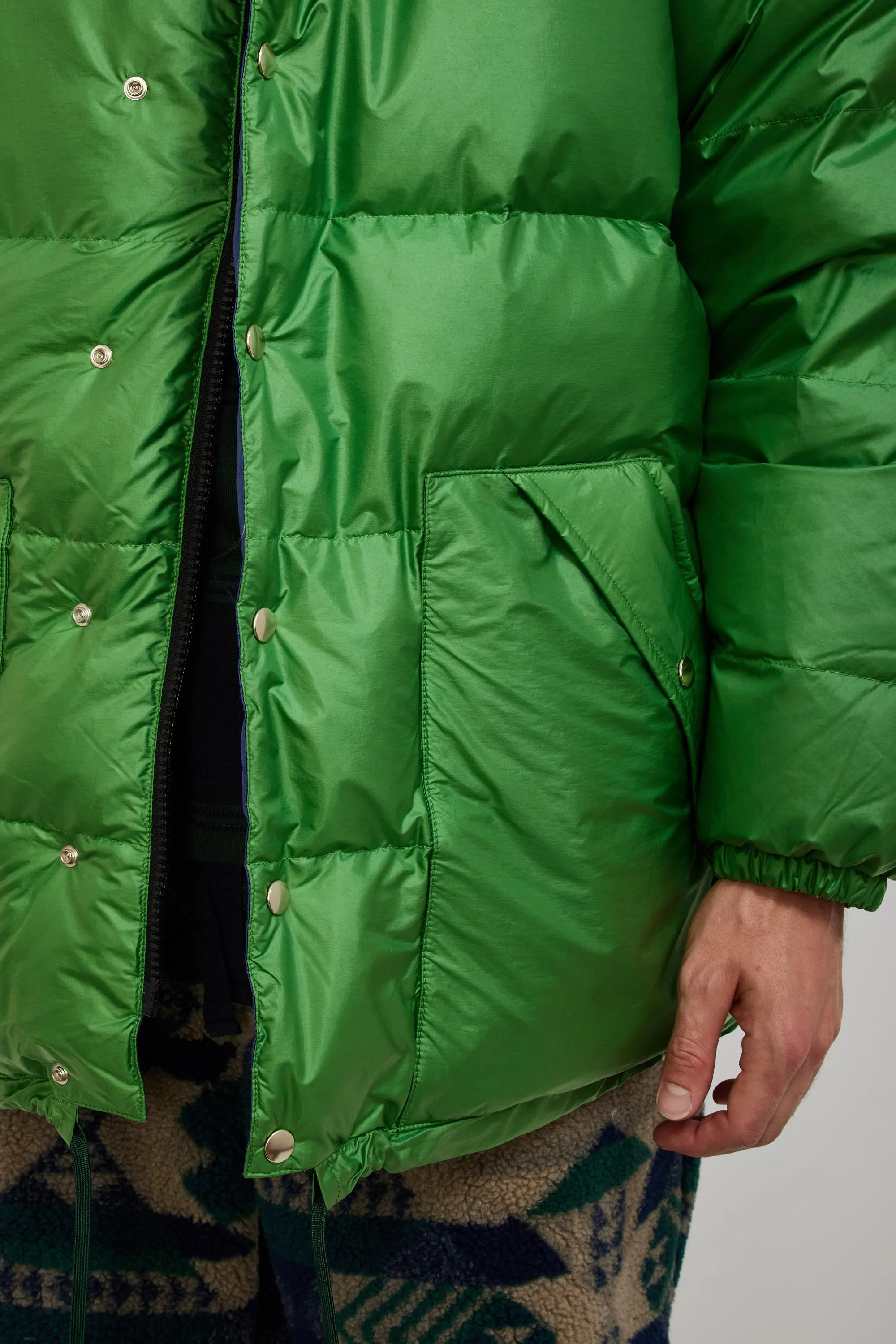 Expedition Down Parka II Kale/Eggplant