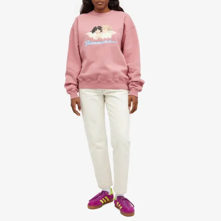 Fiorucci Angel sweatshirt, pink