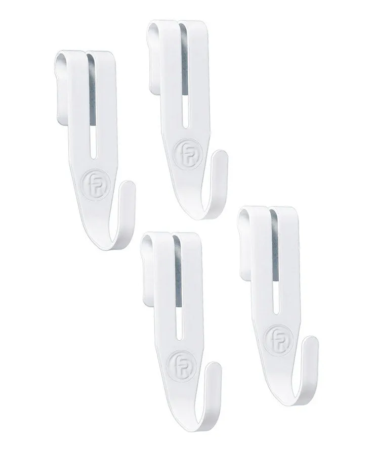 freedomRail Profile Shelf Hooks - White