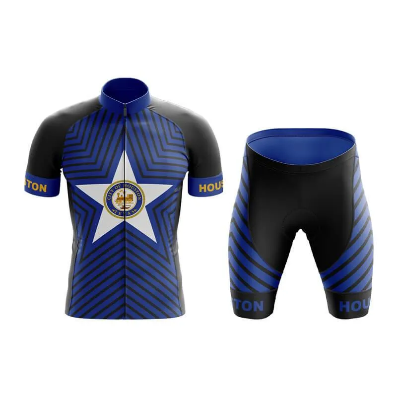 Houston (V3) (Black) Club Cycling Kit