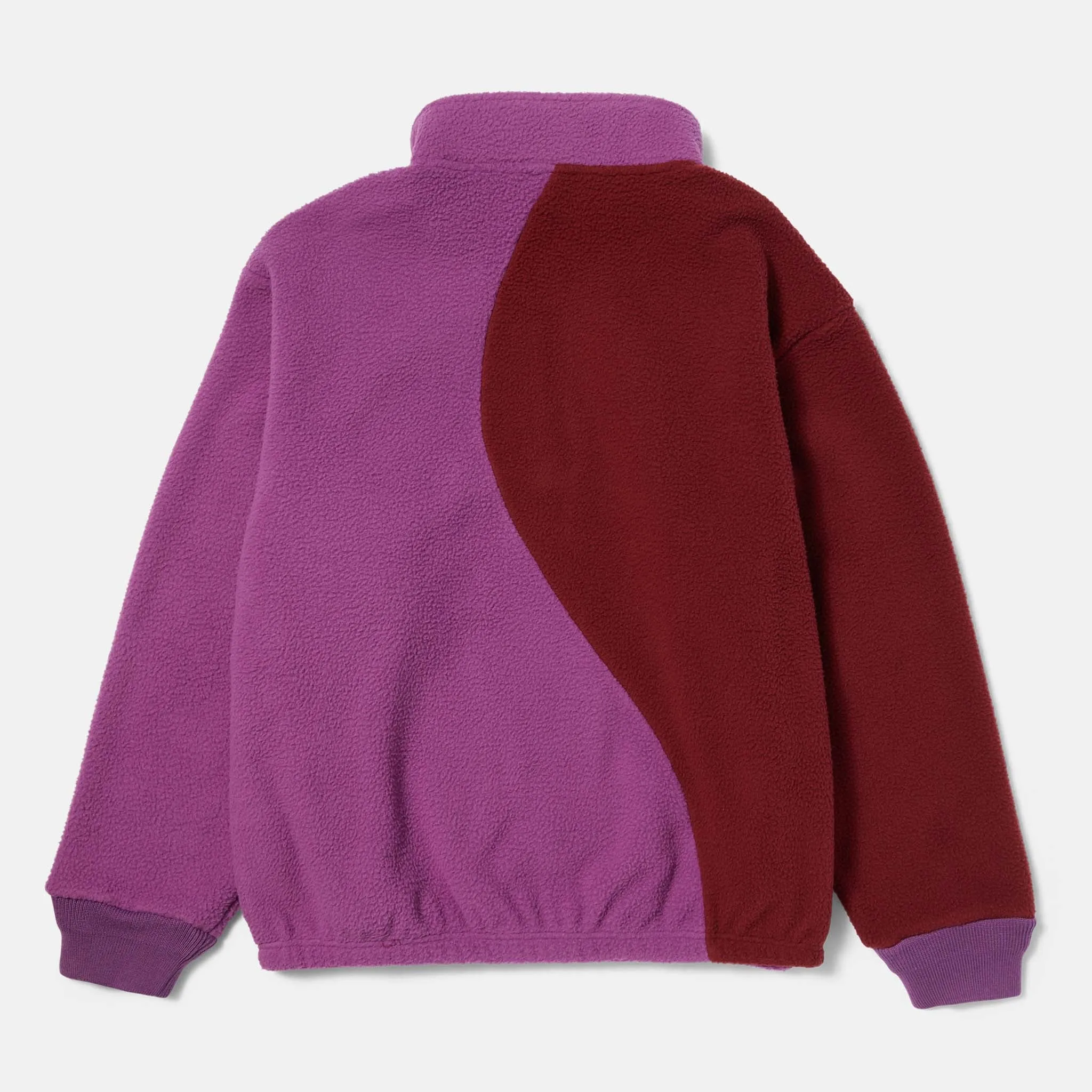 Huf - Expedition Quarter Zip Pile Fleece - Berry