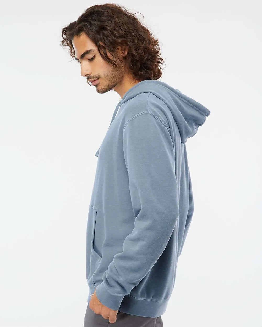 Independent Trading Co. Midweight Pigment-Dyed Hooded Sweatshirt PRM4500