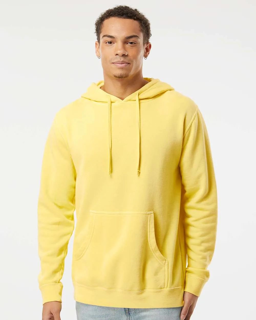 Independent Trading Co. Midweight Pigment-Dyed Hooded Sweatshirt PRM4500