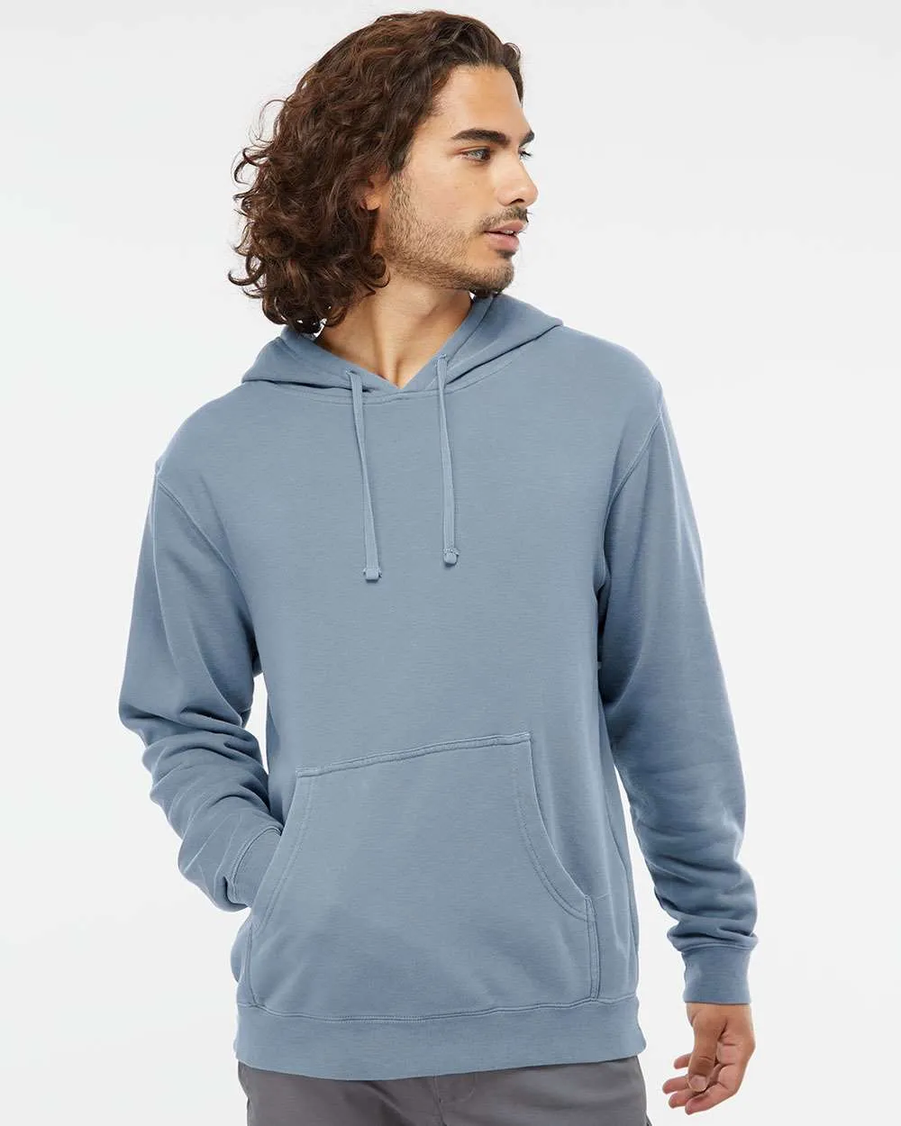 Independent Trading Co. Midweight Pigment-Dyed Hooded Sweatshirt PRM4500