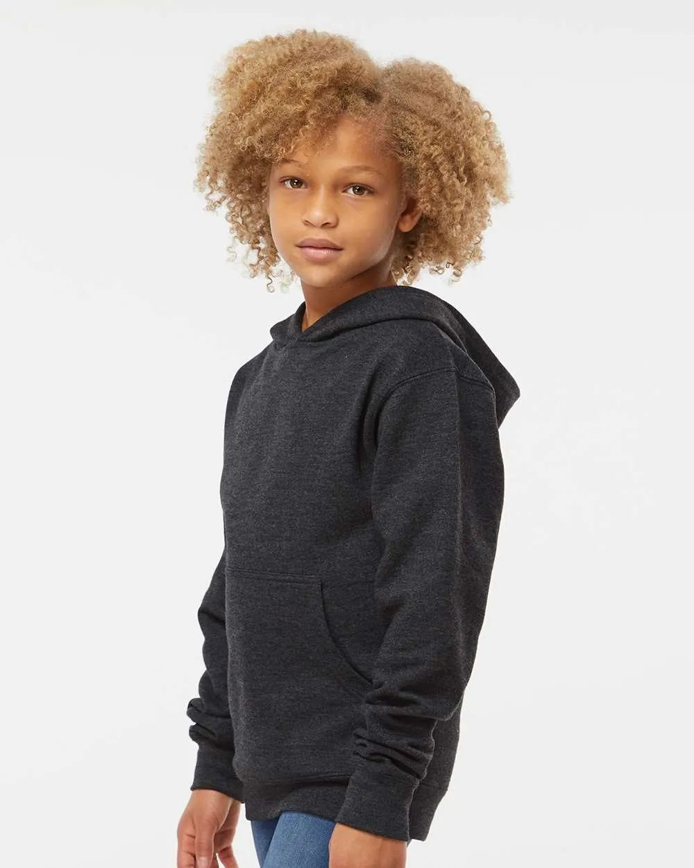 Independent Trading Co. Youth Midweight Hooded Sweatshirt SS4001Y