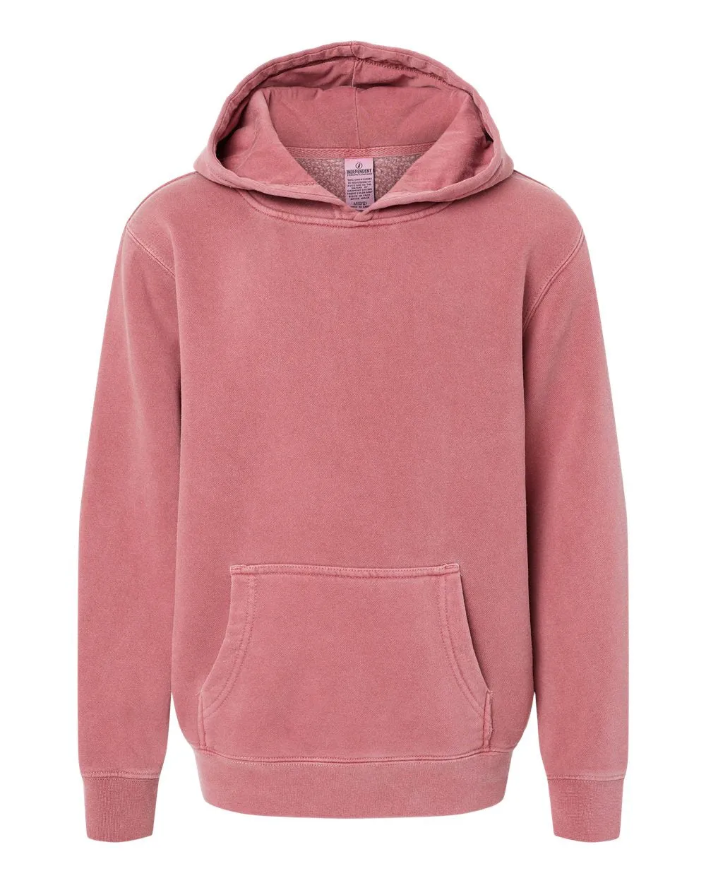 Independent Trading Co. Youth Midweight Pigment-Dyed Hooded Sweatshirt PRM1500Y