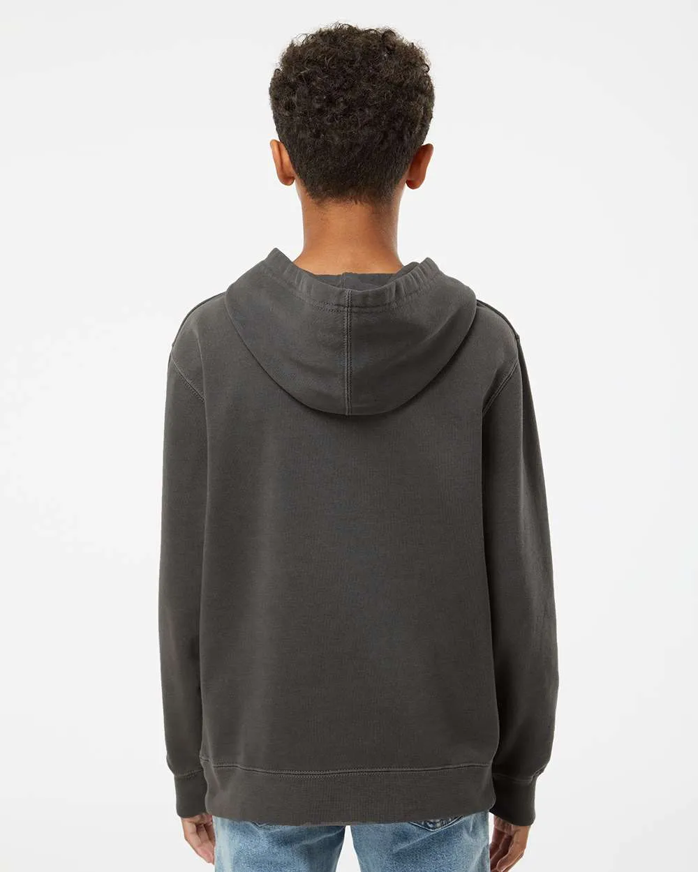 Independent Trading Co. Youth Midweight Pigment-Dyed Hooded Sweatshirt PRM1500Y