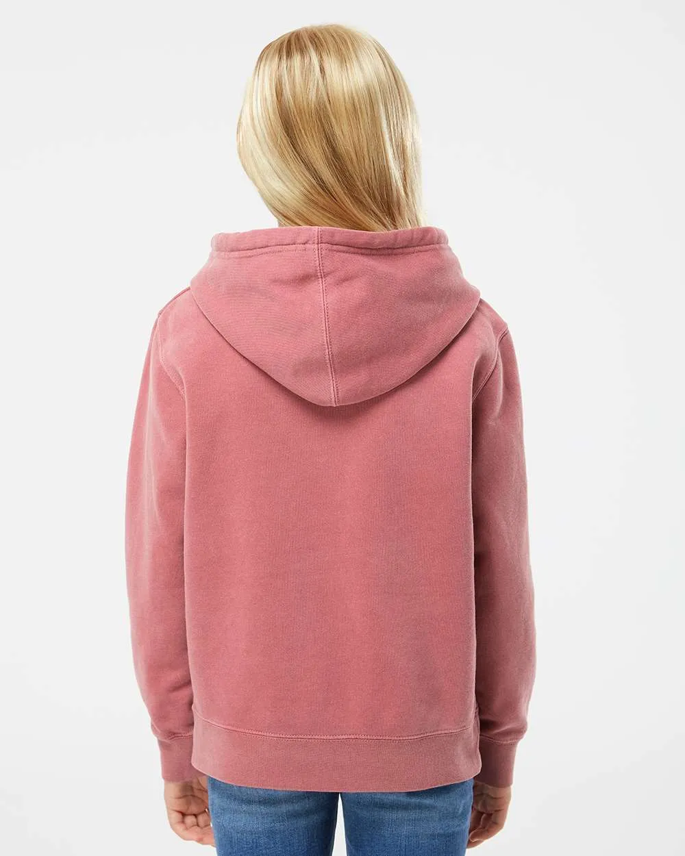 Independent Trading Co. Youth Midweight Pigment-Dyed Hooded Sweatshirt PRM1500Y