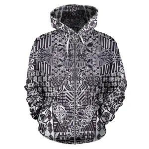 INNER VISION Quantum Quilt ZIPPER HOODIE | LACHLAN WARDLAW