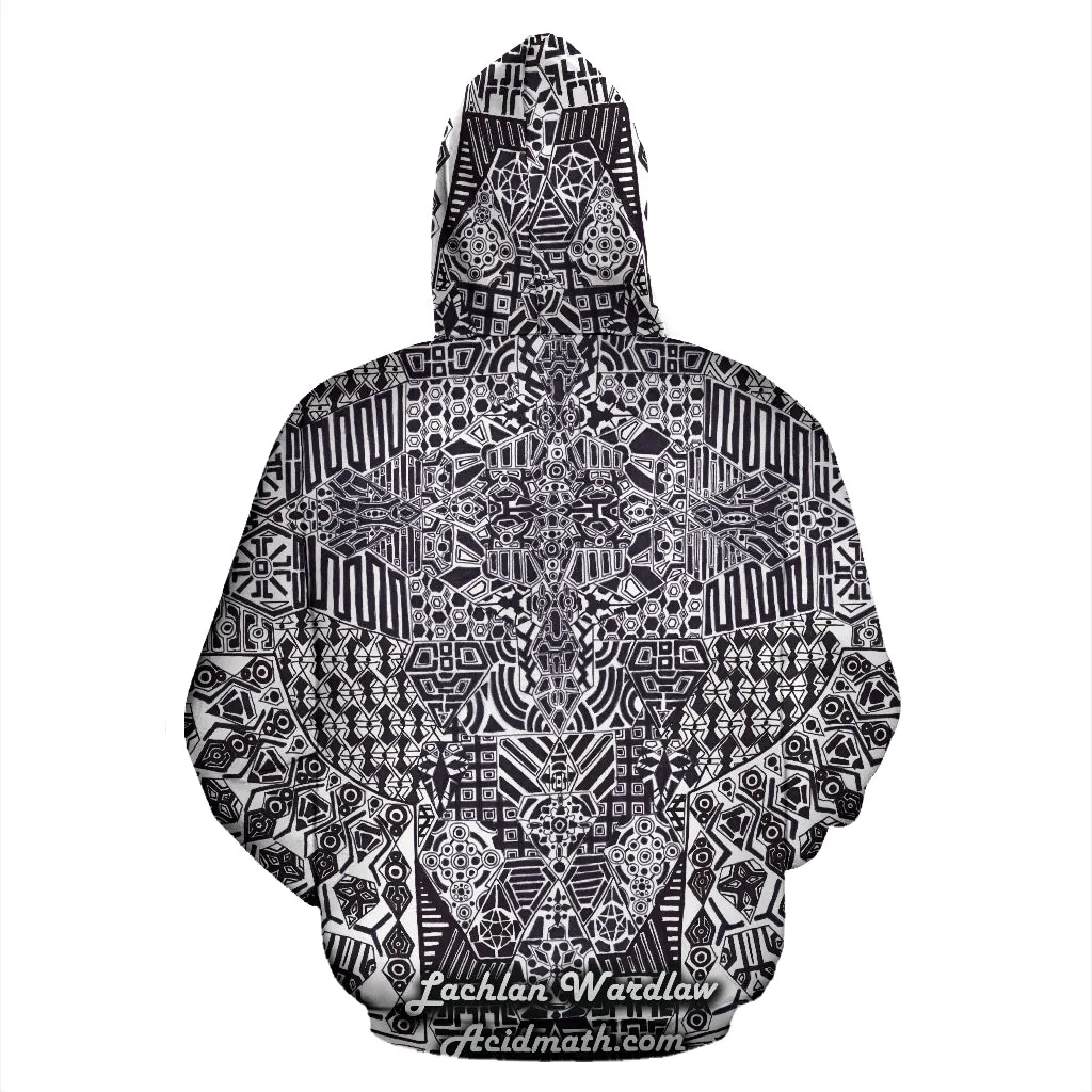 INNER VISION Quantum Quilt ZIPPER HOODIE | LACHLAN WARDLAW