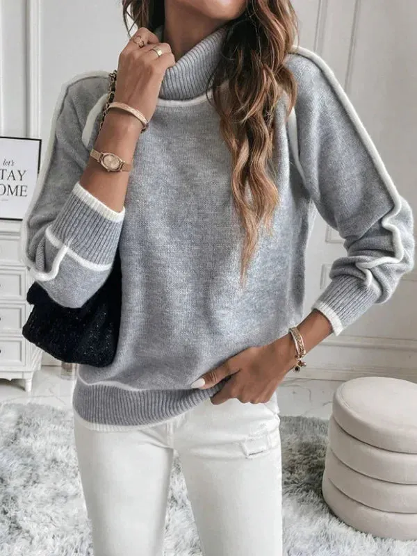 Juliet – Women's Oversized Turtleneck Sweater