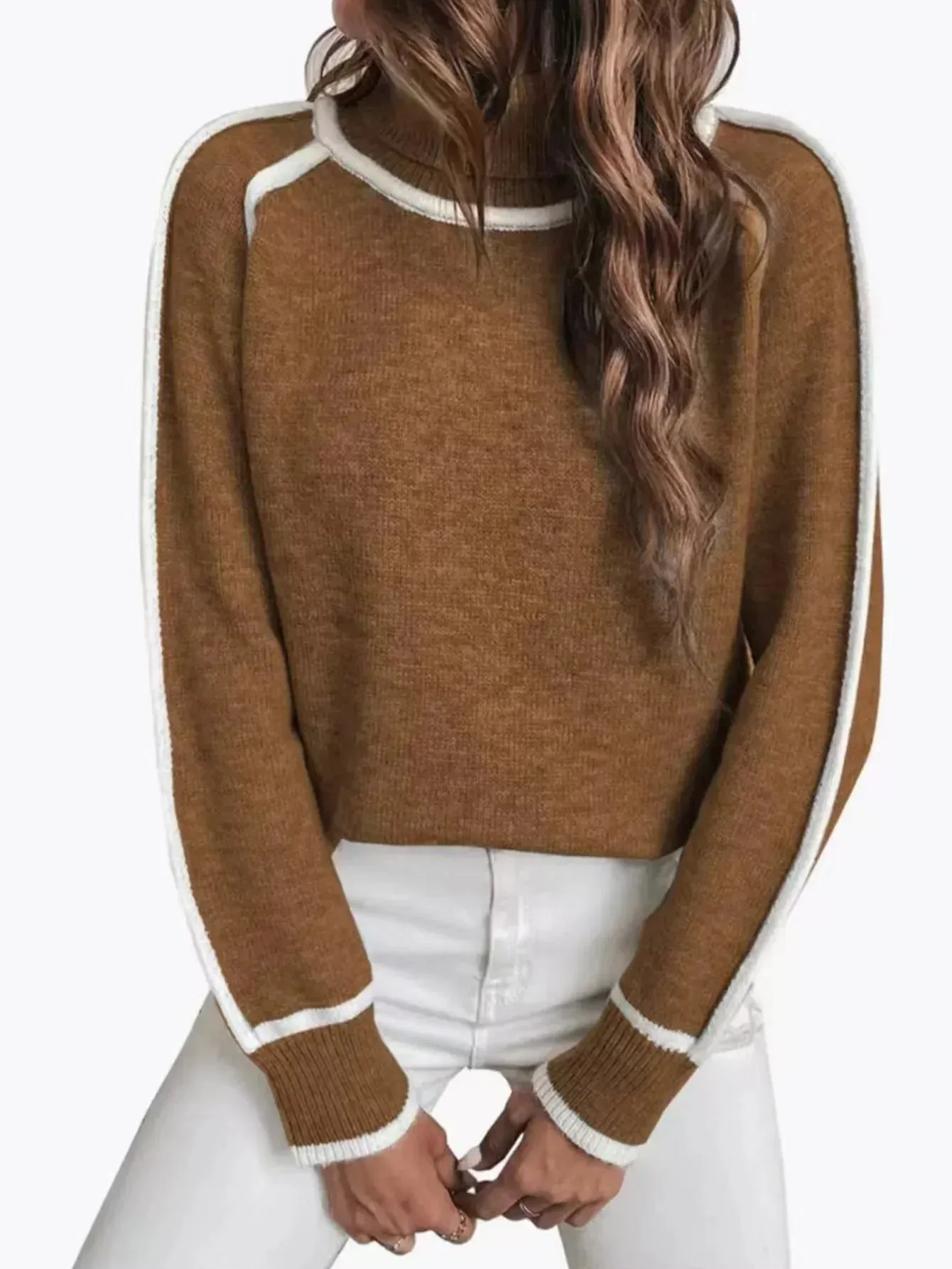 Juliet – Women's Oversized Turtleneck Sweater