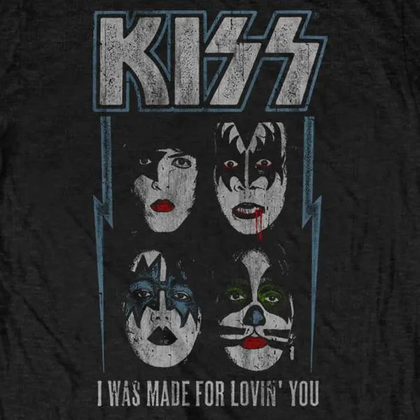 KISS Kids T-Shirt - I Was Made For Lovin You