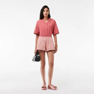 Lacoste Natural Dyed Short Cotton Fleece Shorts