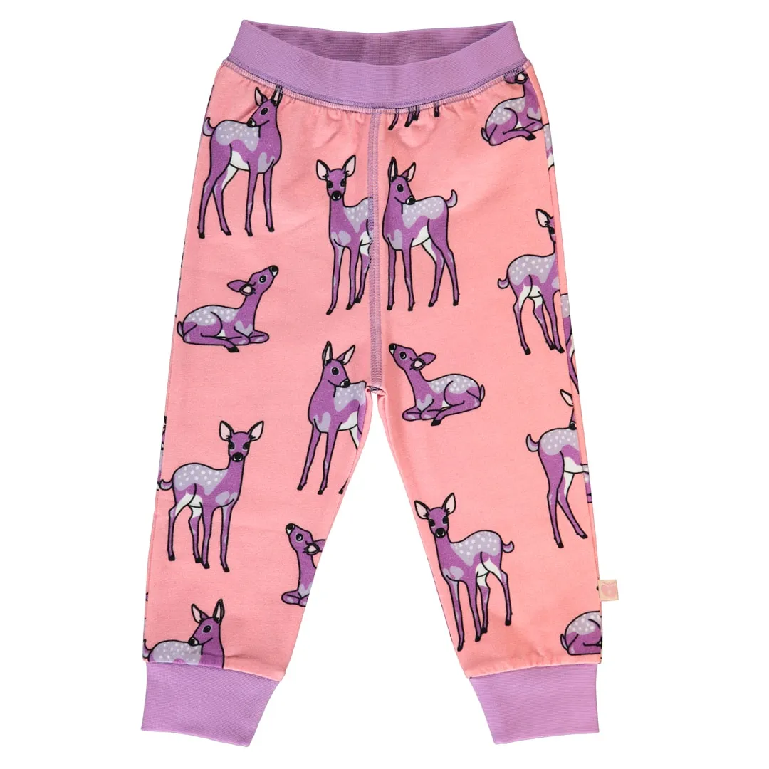 Leggings for baby with deer