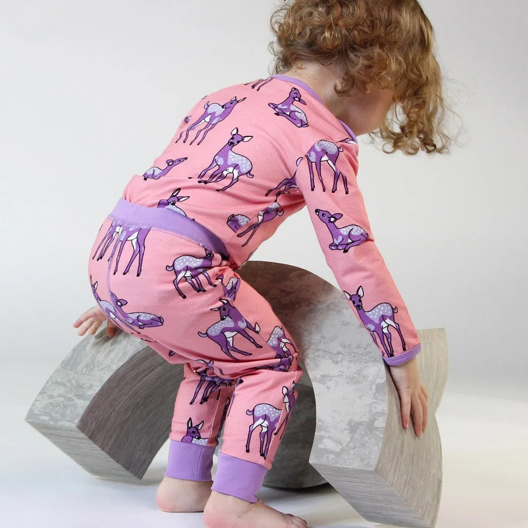 Leggings for baby with deer