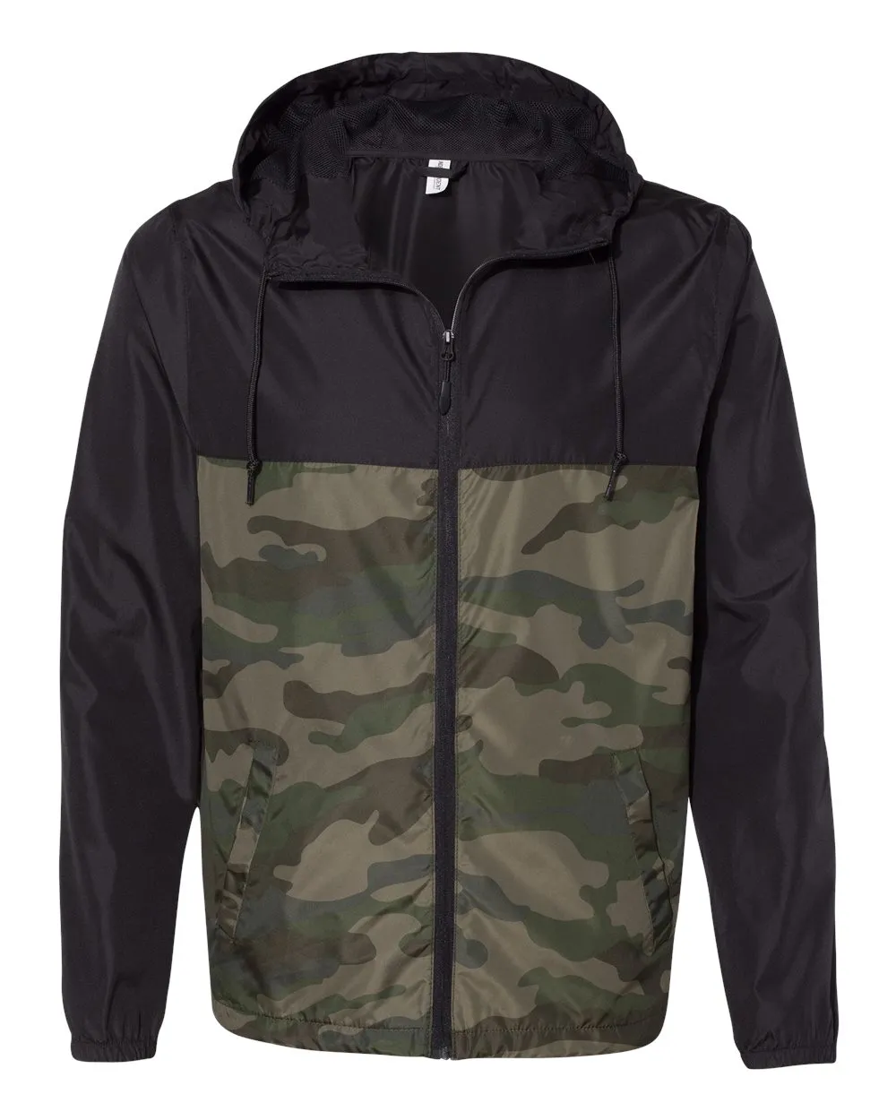 Lightweight Windbreaker Full-Zip Jacket