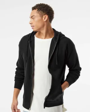 Lightweight Zip Hooded Sweatshirt