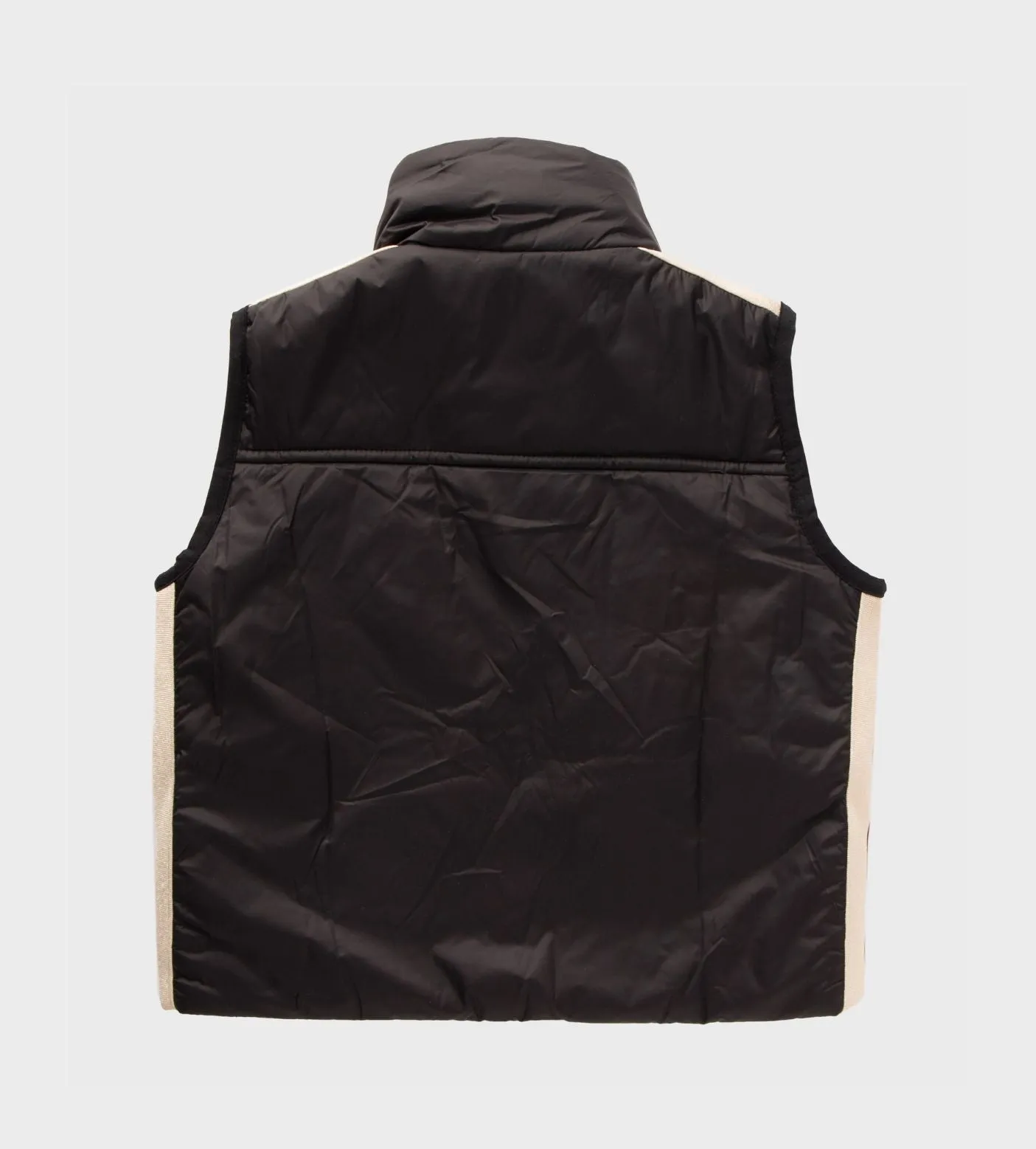 Logo Padded Track Vest Black